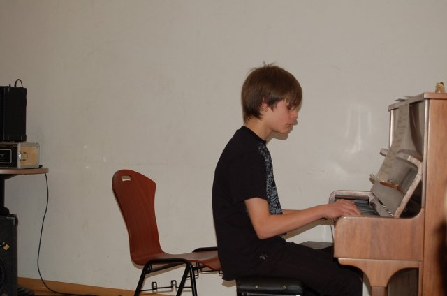 Vorführung der Musikschüler im Pi-Haus Freiberg am 11.12.2011